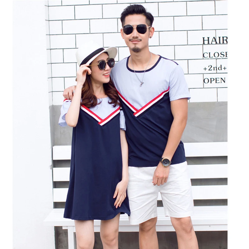 Pai e Filho de ver&atilde;o T Camisas Novo 2019 Olhar Fam&iacute;lia M&atilde;e E Filha Fora do ombro Vestidos de Fam&iacute;lia Roupas Combinando Roupas Da Fam&iacute;lia