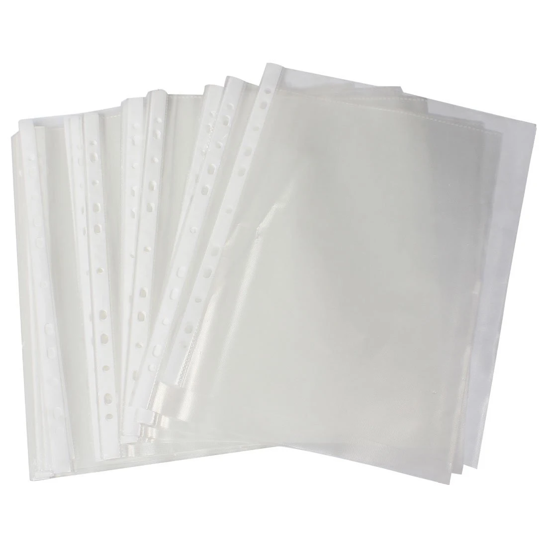 office school a4 papers document sheet protector clear white 100 pcs acetate sheet protectors