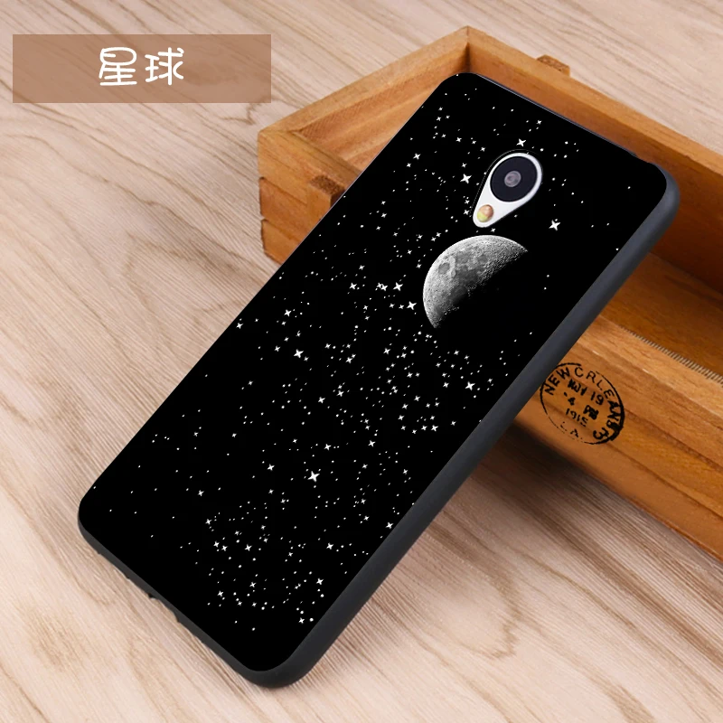 Meizu Mx6 Case Original Cover for Meizu Mx6 Case bag Cover Skin Wolf Fish Skull mx6 Fundas 100% BiNFUL 25
