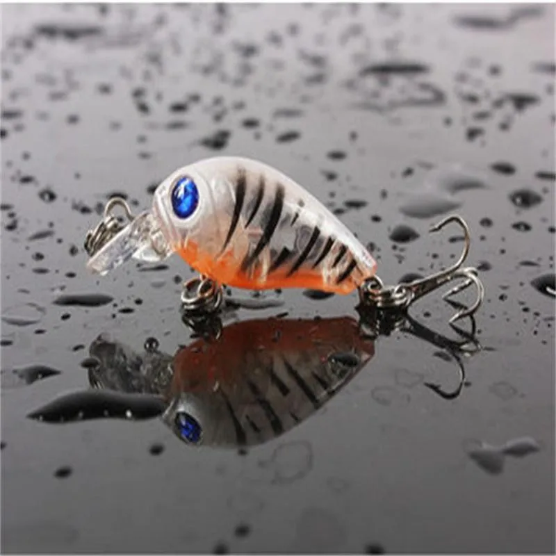 4.5cm 4g Transparent Plastic Fishing Lures Minow Crankbaits 3D Fish Eye Imitation Artificial Lure Bait from China Factory (5)