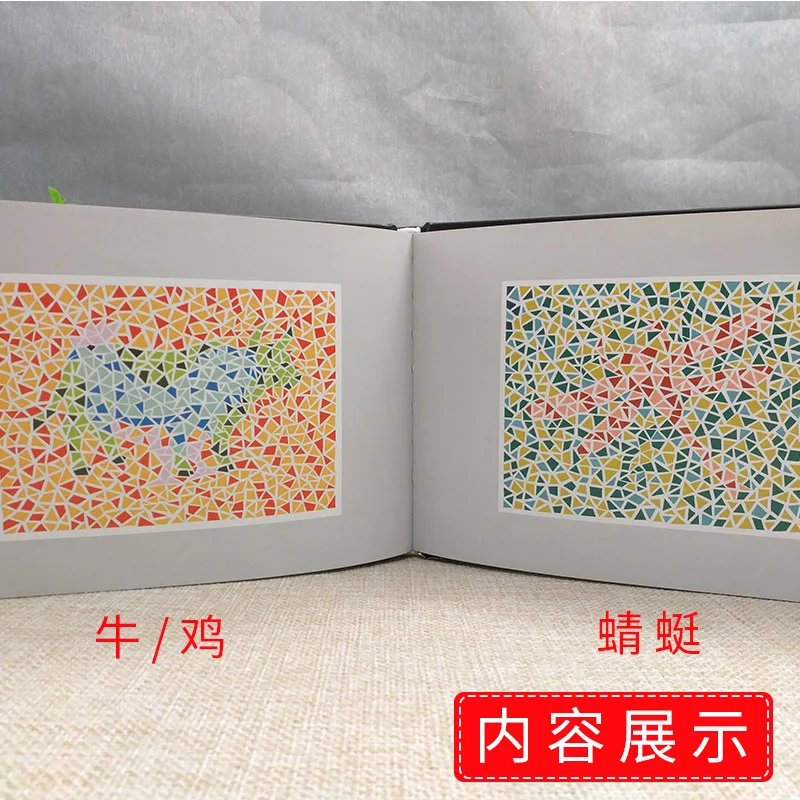 Optometry Color Blindness Color Deficiency Test Book New Sixth Edition Color Blindness Pattern Testing Book Kid Science Teaching