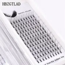 Новые 3D/4D/5D/6D/10D русские объемное наращивание ресниц короткий стержень предварительно сделанные вентиляторы C/D curl норковые ресницы индивидуальные расширения