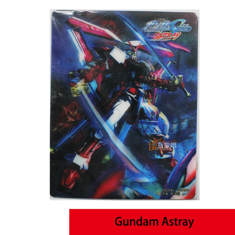 2pcs/set Original Gundam Collection Card Flash Card Action Toy Figures Commemorative Flash card Collection Cards 2pcs/set Original Gundam Collection Card Flash Card Action Toy Figures Commemorative Flash card Collection Cards