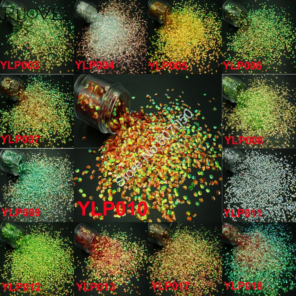 

10ml/ Box Iridescent Color 2MM Fish Scale Glitter Mermaid Hexagon Sequin Flakes for DIY Glitter Nail Art Craft Gifts Decoration