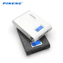 PINENG PN-913 10000mA Power Bank LED Indicator Dual USB Output Portable Mobile Power Bank for iPhone5 6 7 for Samsung Smartphone