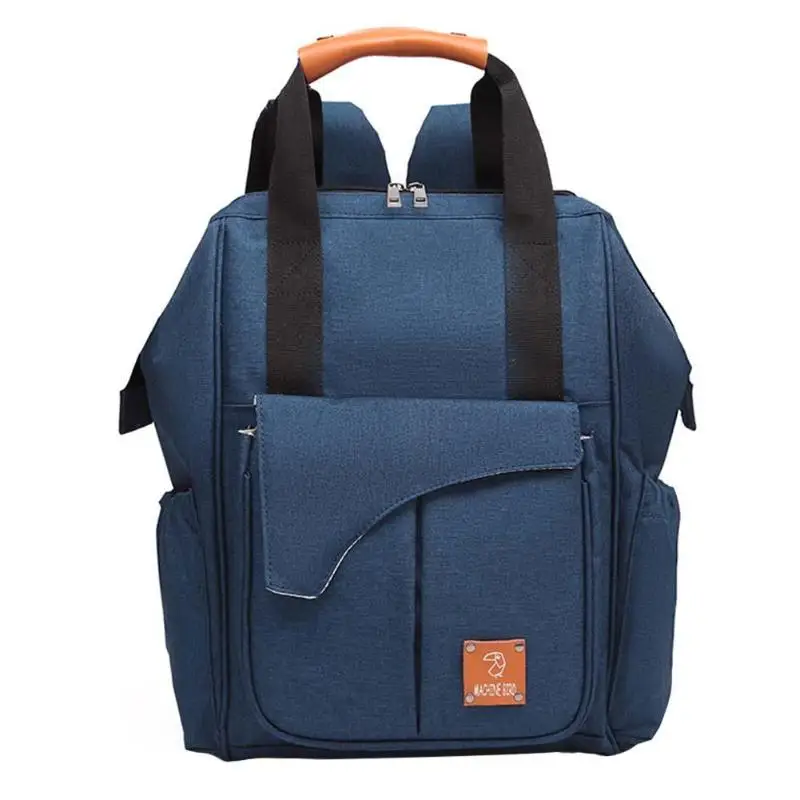 Водонепроницаемая сумка для подгузников с мультяшным принтом для мамы, большая сумка для мам, сумка для коляски, аксессуары для детских колясок, bolsa maternidade - Цвет: B2