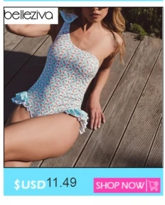 Belleziva, сексуальный сдельный купальник, с рюшами, с открытой спиной, для женщин, в винтажном стиле, боди, купальный костюм, летняя пляжная одежда, монокини, Femme