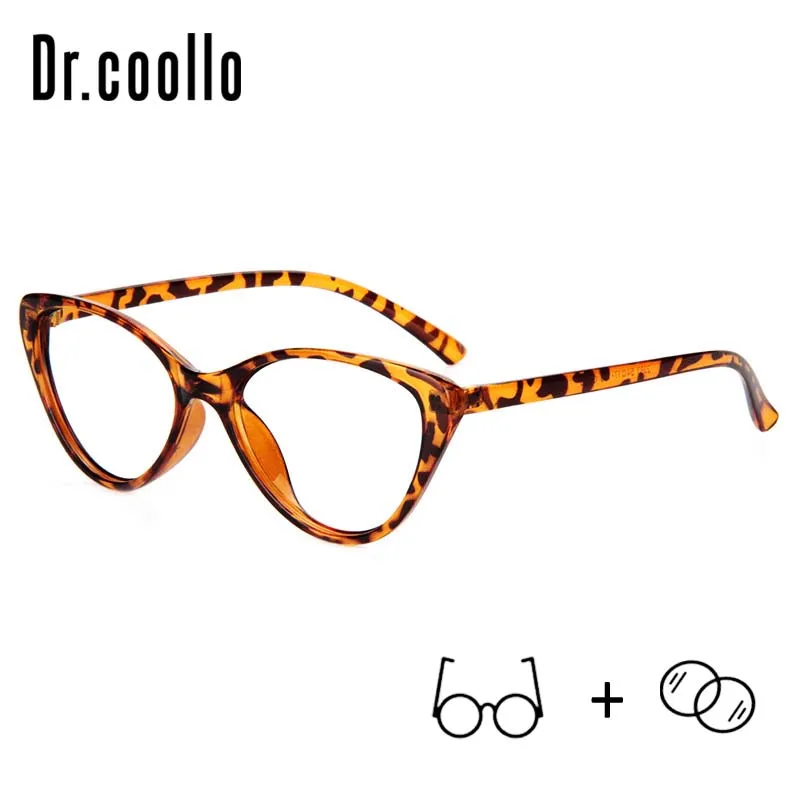 

Cat Eye Multicolor Leopard Progressive Photochromic Eyeglasses Prescription Optical Spectacle Glasses