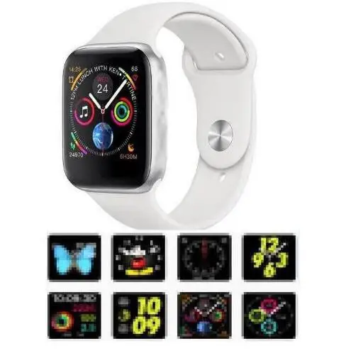 IWO 8 PLUS 44mm Watch 4 Heart Rate Smart Watch case for apple iPhone Android phone IWO 7 upgrade NOT apple watch