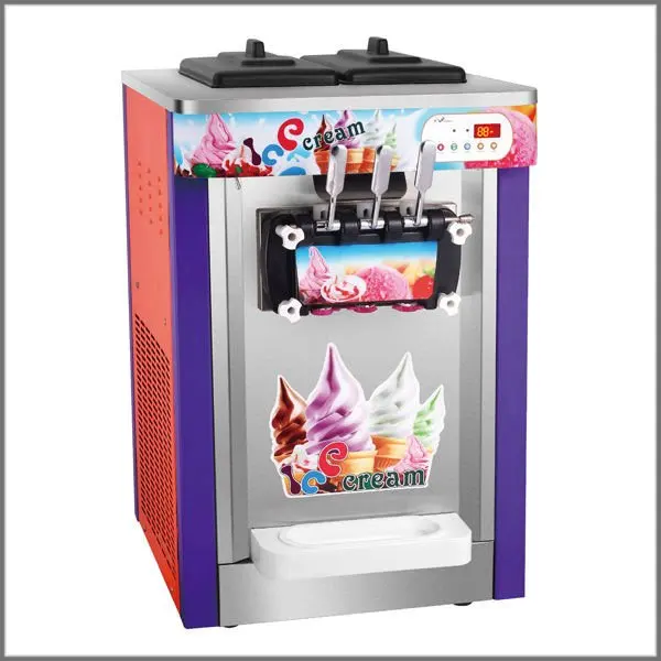 Vertical/free standing soft ice cream machine-in Ice Cream