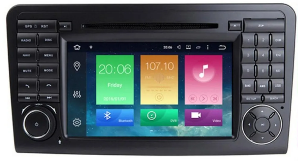 4 ядра 7 ''Android 9,0 автомобиля DVD gps плеер для Mercedes Benz ML W164 W300 ML350 ML450 ML500 GL X164 G320 GL350 GL450 GL500