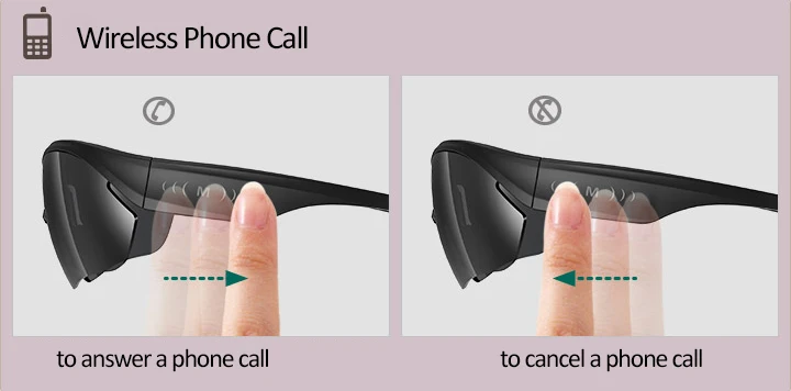 Роскошные уличные умные солнечные очки с Bluetooth спортивные прозрачные поляризационные линзы музыкальные наушники очки Голосовое управление для iphone 7 6s