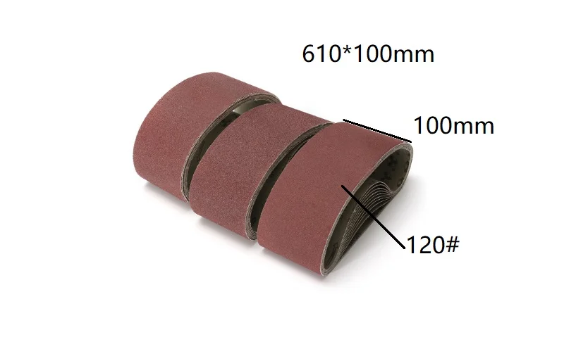 Новинка 610*100 мм шлифовальная машина, ленточная бумага, скрепленная смола для полировки и Dremel, дерево, металл, 10 шт