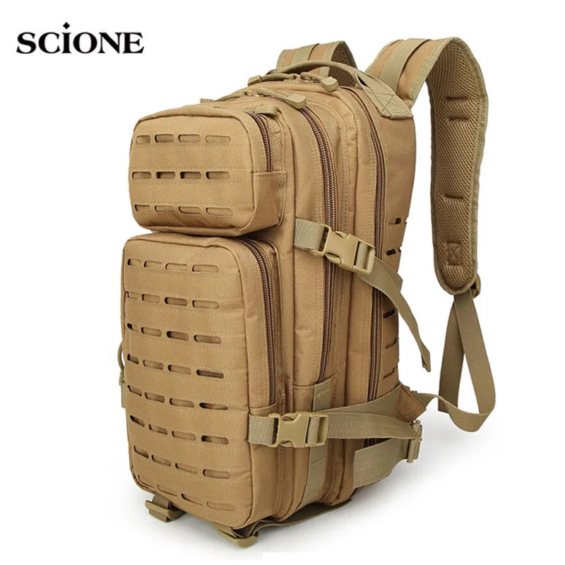 35L Men/'s Military Tactical Molle Back pack Rucksack Hiking Trekking Camping Bag
