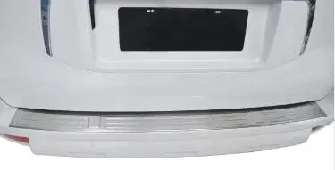 Защитная накладка на задний бампер Land Cruiser Prado FJ150 150 2010 2011 2012 2015|trim cover|sill platerear bumper