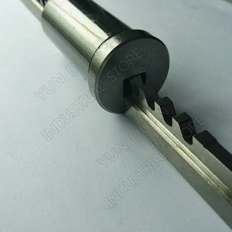 18pcs kits Keyway Broach 4mm 5mm 6mm 8mm Broach Push Type & 12-28 Bushs and Shim HSS Cutting Tool for CNC Broaching Metalworking