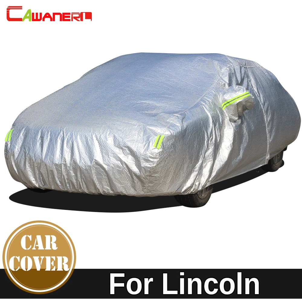 

Cawanerl Thicken Cotton Car Cover Sun Shade Snow Hail Rain Dust Protection Cover For Lincoln Aviator LS MKC MKS MKX MKZ Zephyr