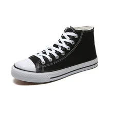 Классическая Женская парусиновая обувь; коллекция года; Летняя женская обувь; Уличная Повседневная Спортивная обувь для девочек; кроссовки на шнуровке; SS62