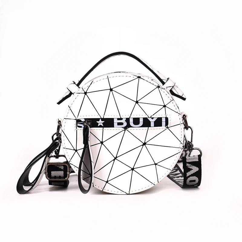 “ Bolsa de Ombro em Forma Crossbody Desenho da Cadeia Balde