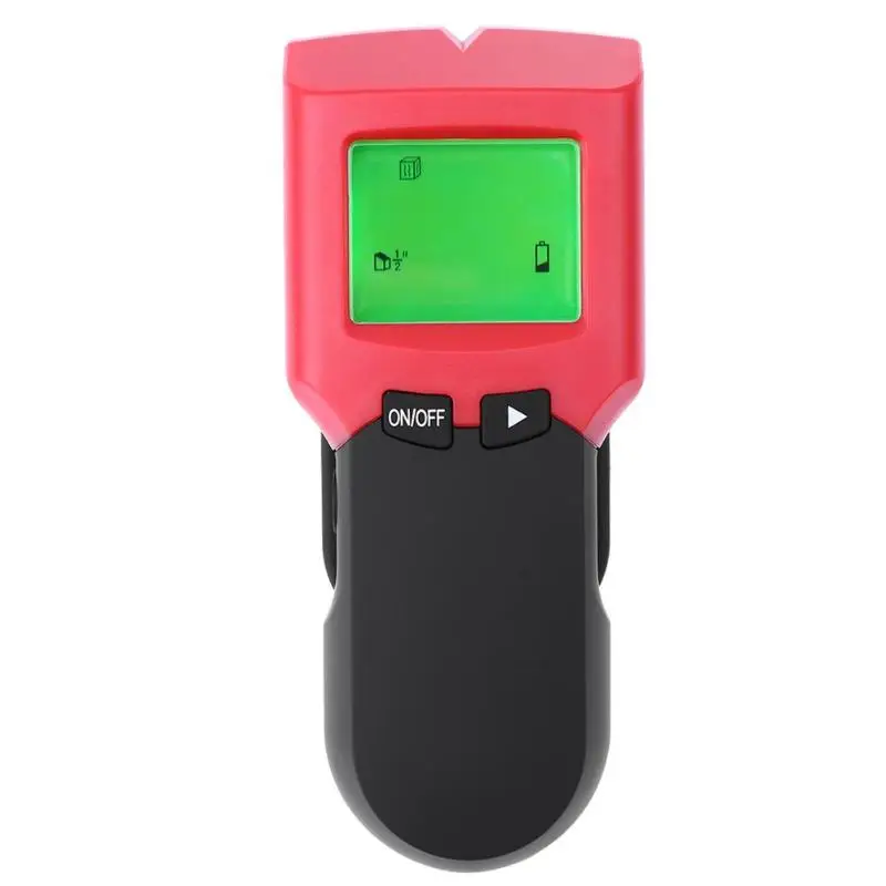

Multi-functional Wall Scanner Metal Pipe Tube Detector Wood Stud Electric Box AC Live Wire Finder with Backlight Wall Detector