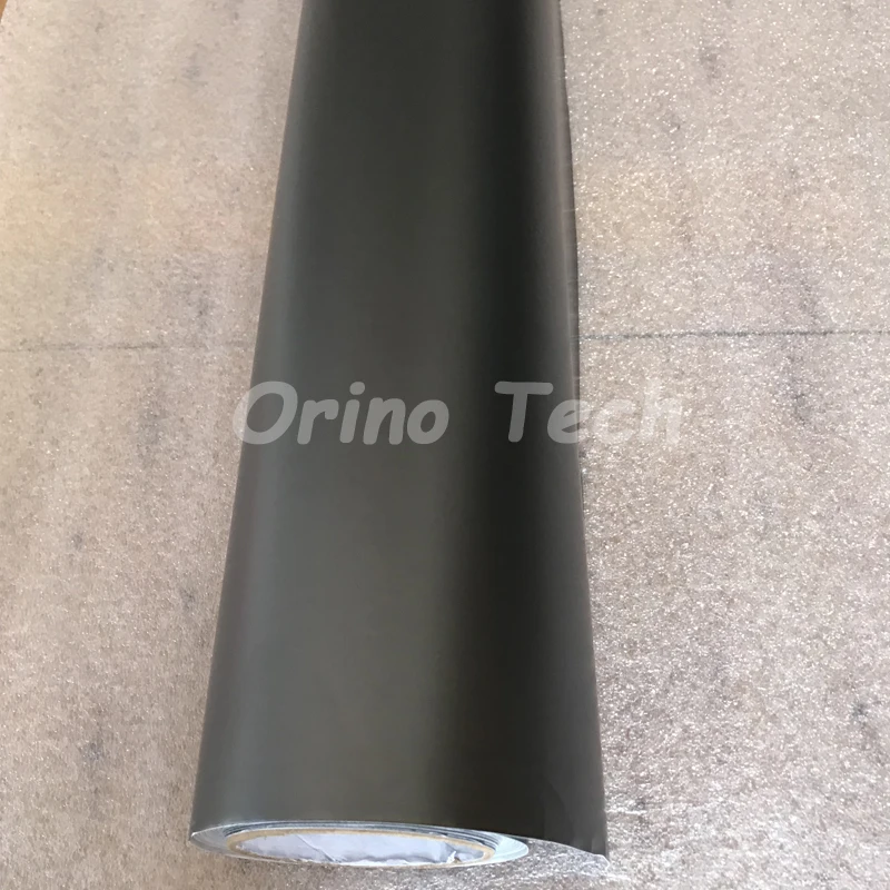 Dark Grey Metallic Satin Vinyl Film-4