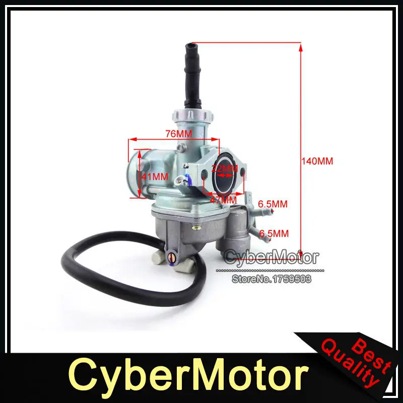 

PZ22 Engine Carb Keihin 22mm Carburetor For CT90 CT110 1980 1981 1982 1983 1984 1985 1986 Trail Motor Bike Motorcycle