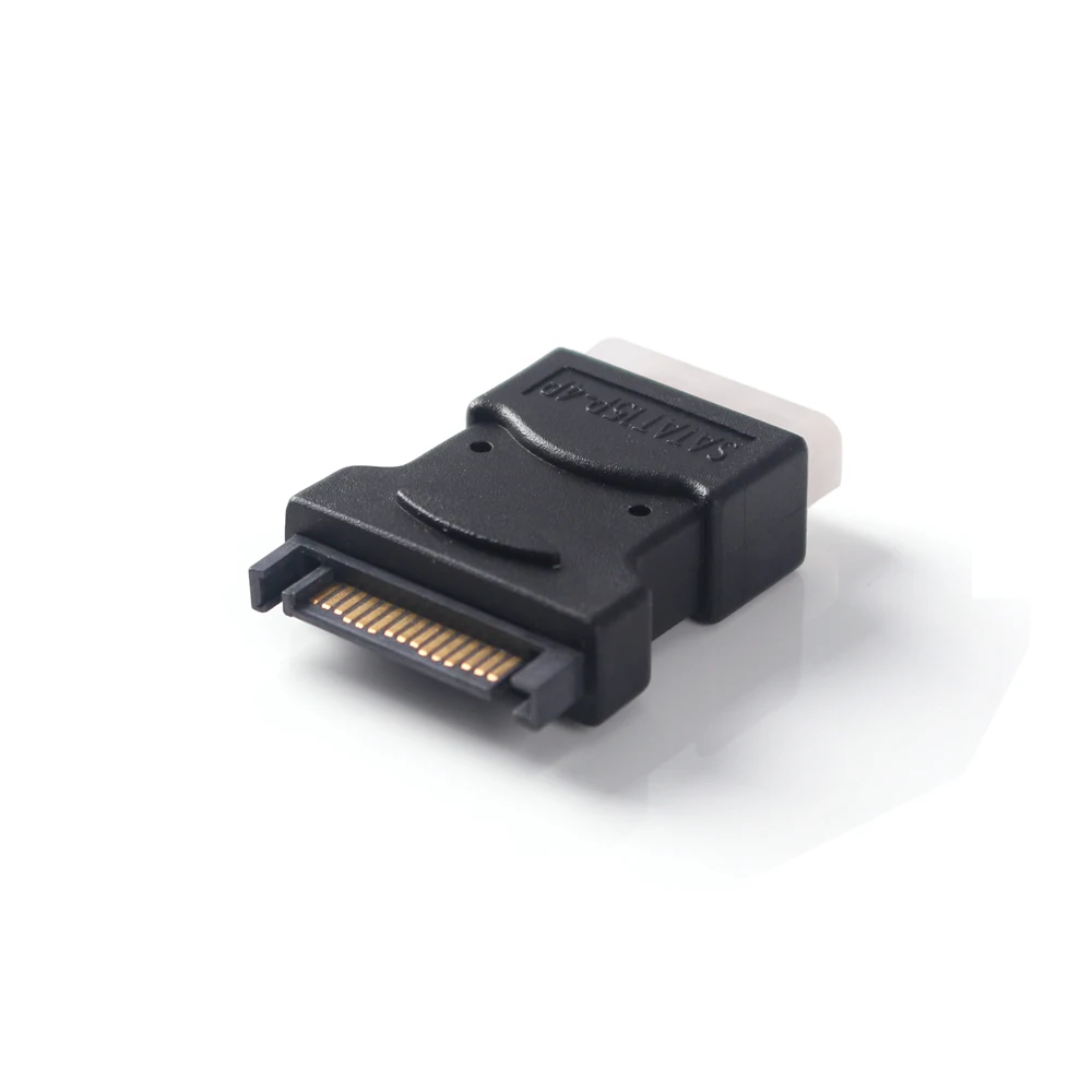 Адаптер SATA ult best 2 шт. переходник с 15P папа на Molex IDE 4pin LP4 4P мама для PCI E адаптера
