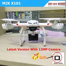 X101 MJX 2.4G 4CH 6-axis FPV WIFI Camera RC Quadcopter Drone helicopter vs X8C X8W X8G JJRC H16 yizhan X6 V686G