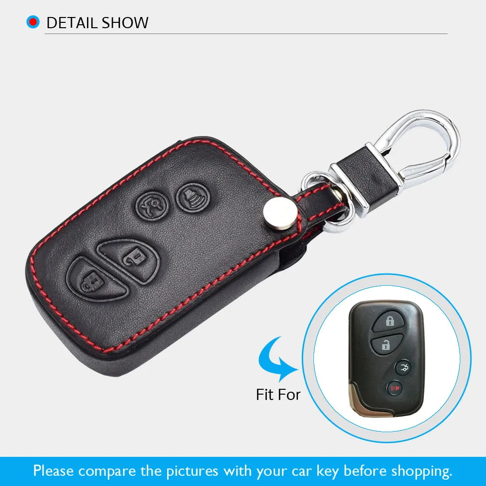 Кожаный чехол для ключей автомобиля для Lexus ES 300h 250 350 IS GS CT200h RX CT200 ES240 GX400 LX570 RX270 умный чехол дистанционного брелока сумка для ключей