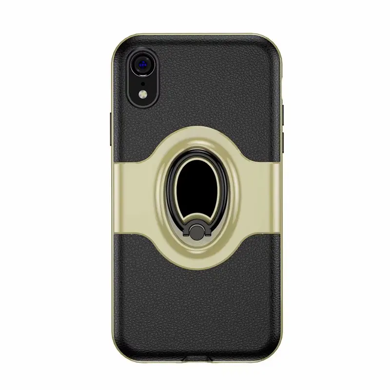 10 шт./лот для iPhone XS Max ударостойкая гибридная Броня автомобильный держатель с магнитным креплением кольцо держатель корпус чехол для iPhone XR