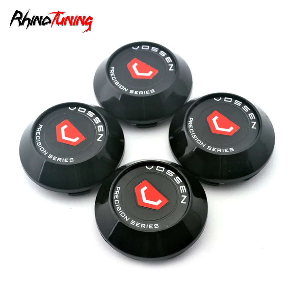 

4pcs Set 68mm Vossen Precision Series Car Wheel Center Hubs Cap Rim Auto Styling Emblem For Golf Passat Polo Jetta