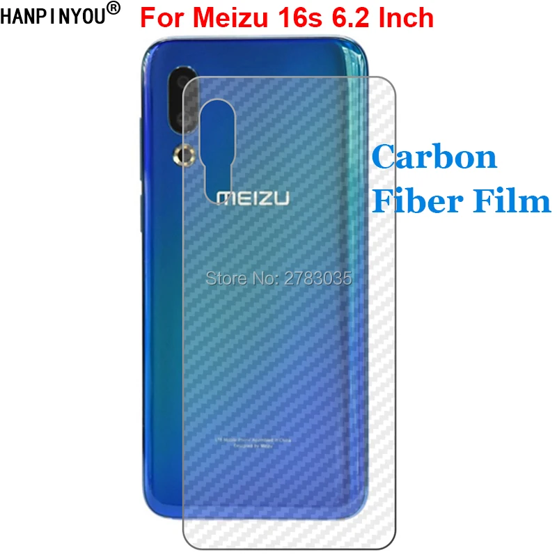 Прочная защитная 3d-пленка из углеродного волокна для Meizu 16s 6 2 дюйма с защитой от