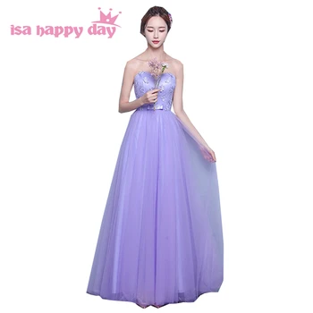 

women bridemaid teen girls party dress married lavender long beautiful faironly sleeved bridesmaid dresses for women H3902