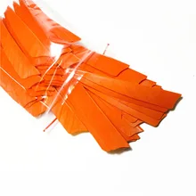 200pcs High Quality 4 inch Shield Shaped Orange Feathers Archery Hunting And Shooting Arrows And Arrows Accessories F-107 200pcs High Quality 4 inch Shield Shaped Orange Feathers Archery Hunting And Shooting Arrows And Arrows Accessories F-107