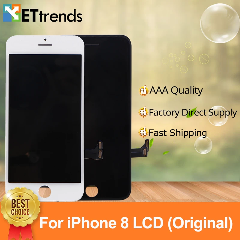 

5pcs/lot Excellent Original OEM Quality Display for iPhone 8 Lcd Screen Assembly Factory Directly Supply No Dead Pixel DHL Free