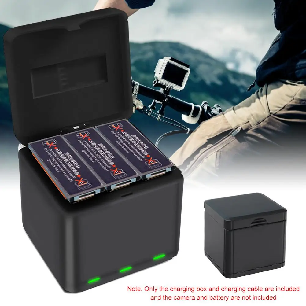 

For DJI OSMO ACTION Sports Camera Battery QC Fast Charging Camera Charger Storage Type Charging Box Camera Accessories