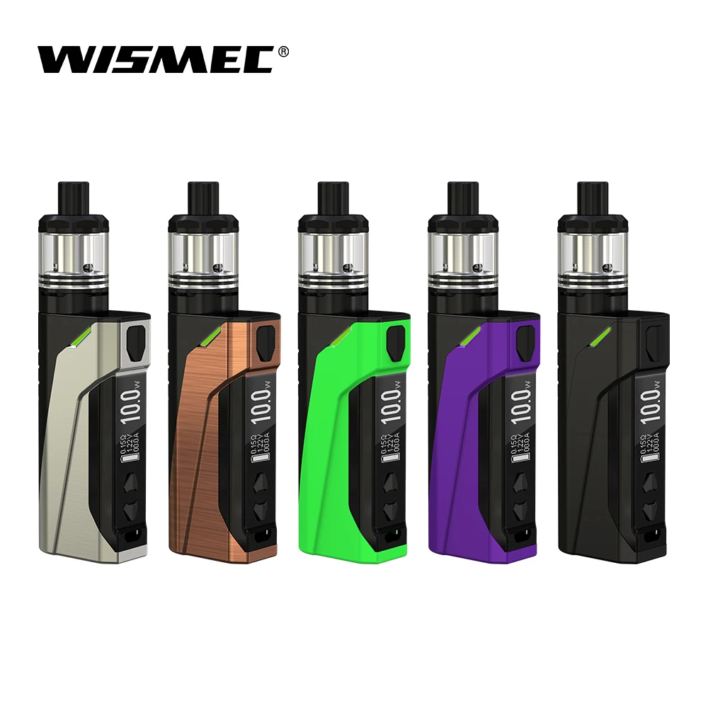 

Original WISMEC CB-60 with AMOR NS Tank Kit 2ml/4ml capacity Built in 2300mAh Battery 60W Output Electronic cigarette Vaporizer