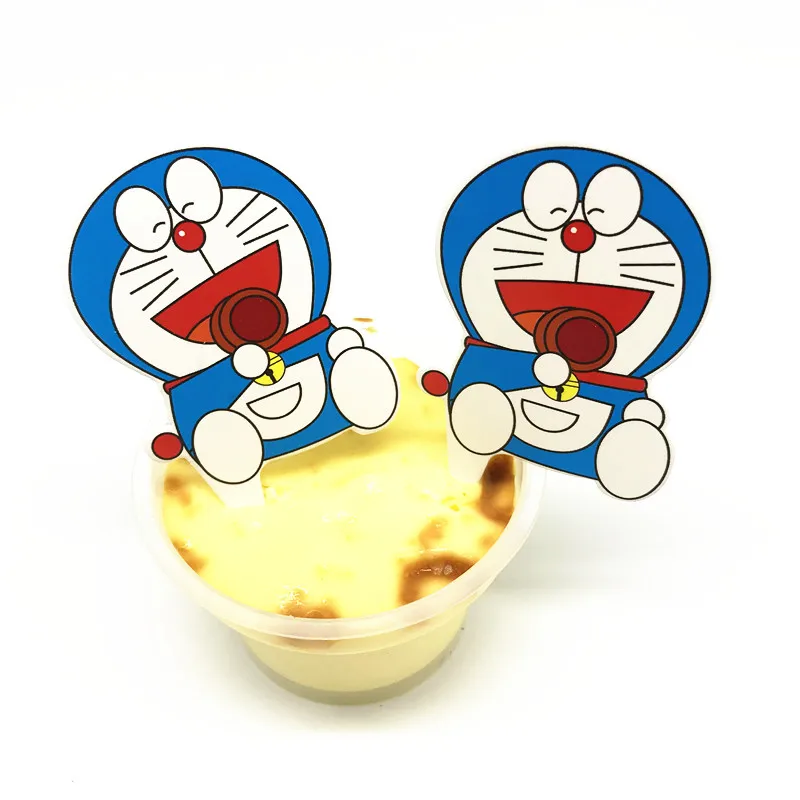 6pcs/lot Doraemon cupcake topper baby shower party supplies Doraemon