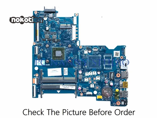 $US $52.20  PANANNY for HP 15-AF laptop motherboard ABL51 LA-C781P 813966-601 E1-6015 tested