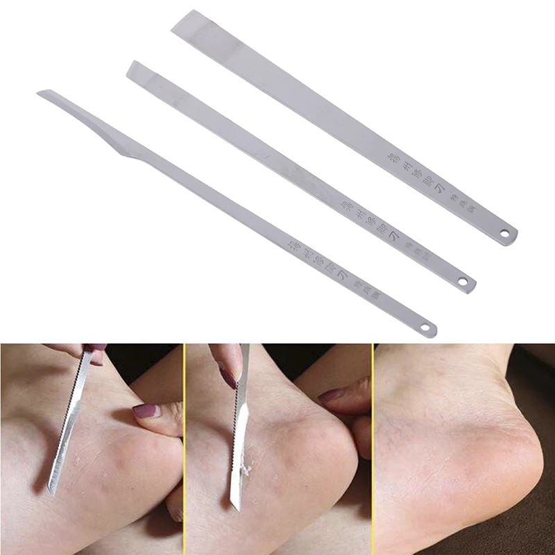 3Pcs/Set Toe Pedicure Knife Tools Dead Skin Removers Nail Foot Care Tool Kit Ingrown Cuticle Tools