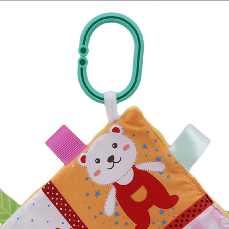 Новорожденных Дети плюшевые висит Полотенца игрушечное животное игрушка-погремушка для сна новорожденного успокаивающий Детский игрушки