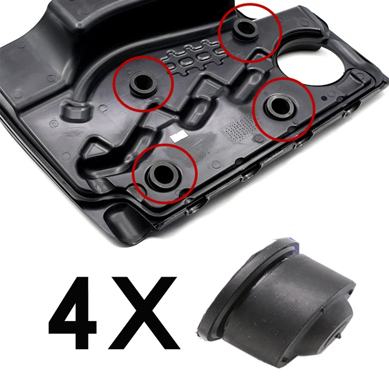 

4PCS for Hyundai sonata YF SONATA 08-10 NF for kia K5 I45 optima 11 INSULATOR Engine Cover Insulator
