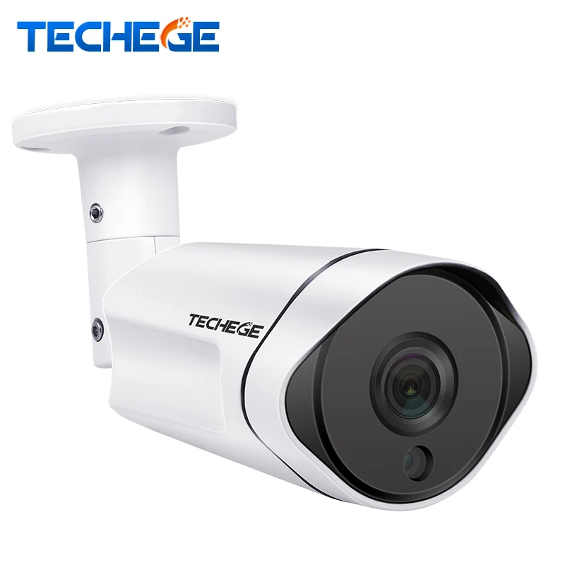 

Techege H.265 5MP POE IP Camera Outdoor Waterproof Video Surveillance Camera Motion Dectection Onvif FTP CCTV Camera DC 12V /48V