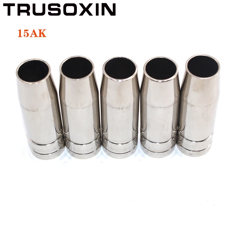 4pcs15AK Binzel torch/gun consumables stainless steel protective shield cups for the MIG welding machine