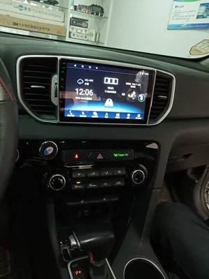 Best Single Din Android 9.1 octa core Car Audio Radio DVD GPS Navi head unit multimedia player For KIA Sportage KX5 2016 2017 2018 1