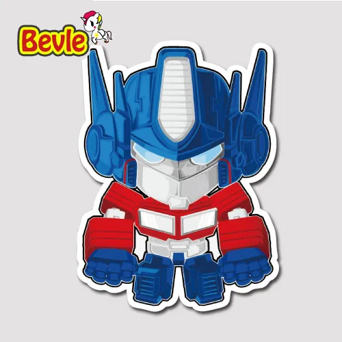 

Bevle 9680 Movie Series Robot Man Anime Stickers Waterproof Tide 3M Sticker Fashion Phone Car Skateboard Fridge Graffiti