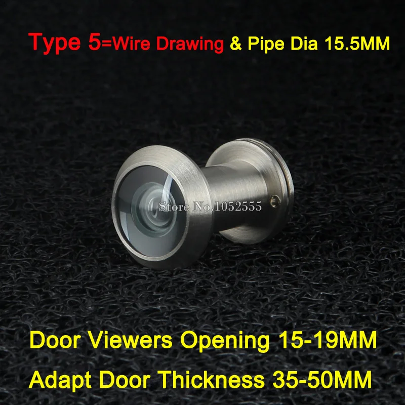 High Quality 5PCS Adjustable Home Security 260 Degree Wide Angle Door