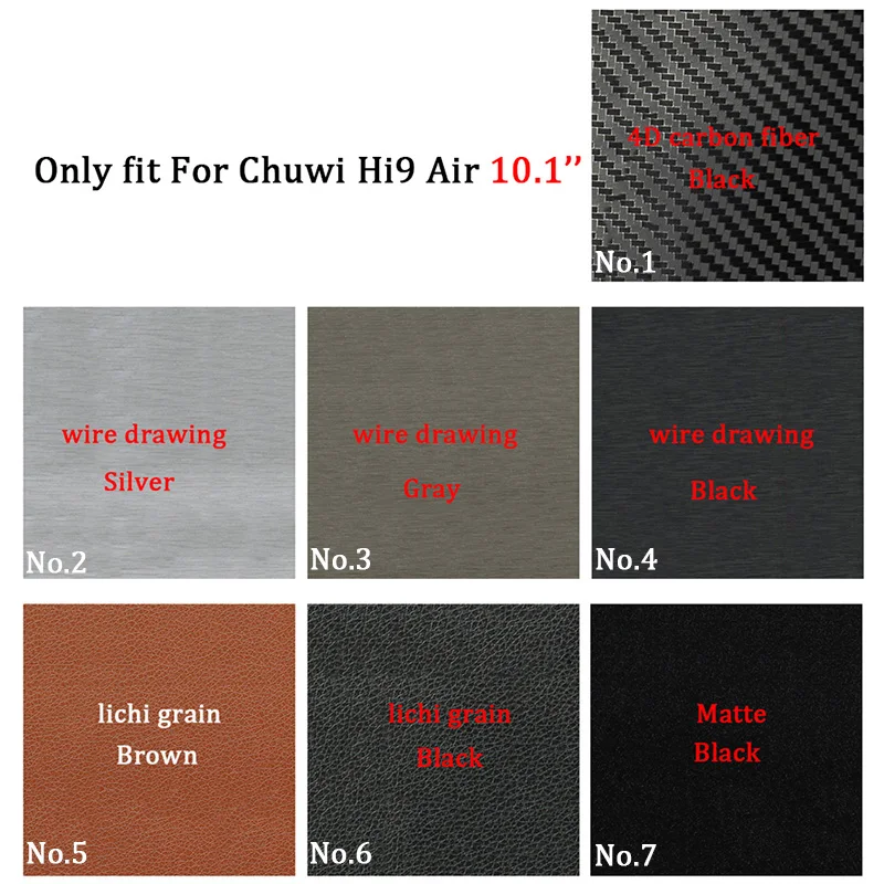 Пленка из закаленного стекла для chuwi Hi9 Air 10,1 ''Diy Фото задняя сторона кожи наклейка для chuwi Hi9 Air Tablet стекло протектор экрана