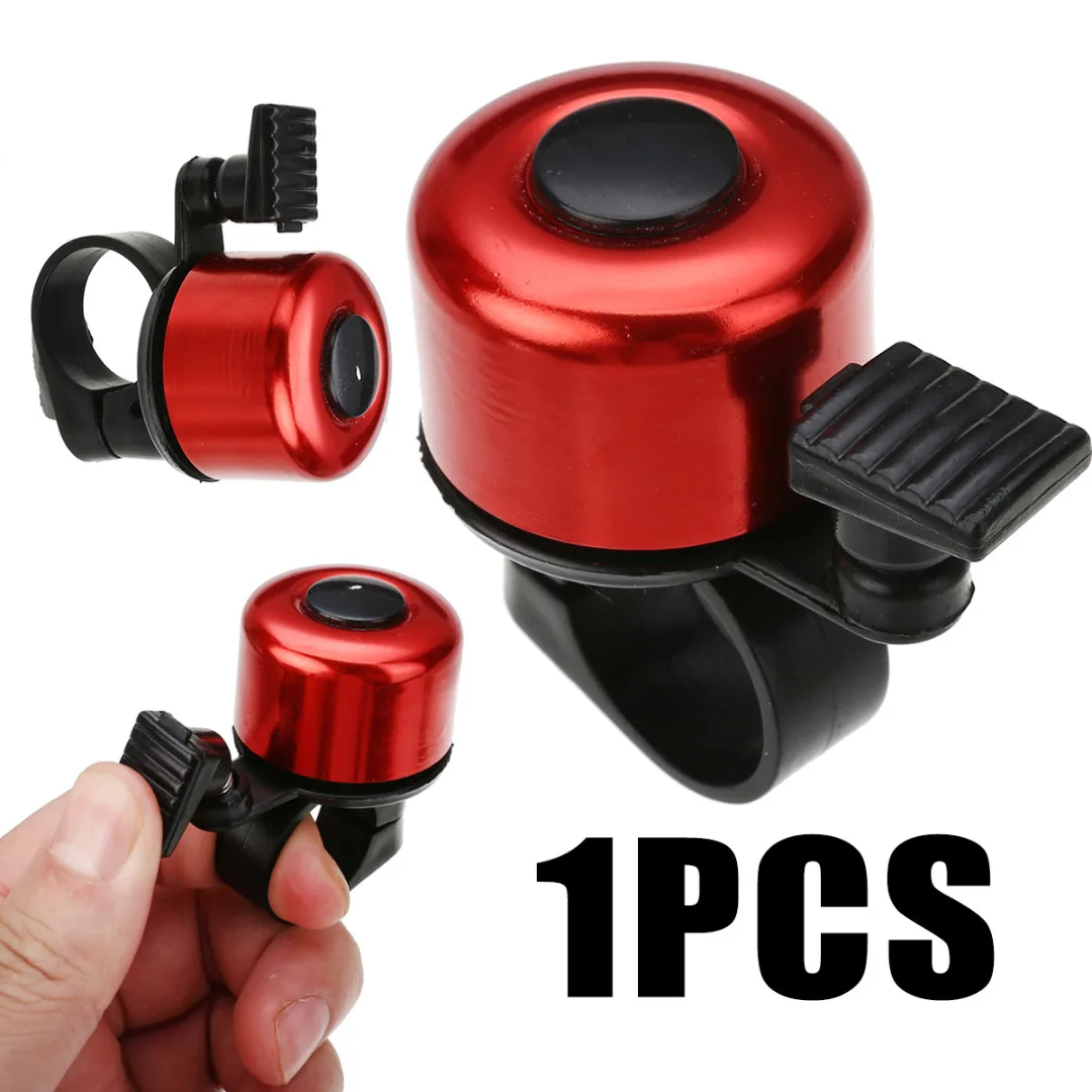6 Colors Aluminum Alloy Bike Bicycle Cycling Handlebar Bell Ring Kids Scooter Mini Alarm For Safety Outdoor Bicycle Accessory