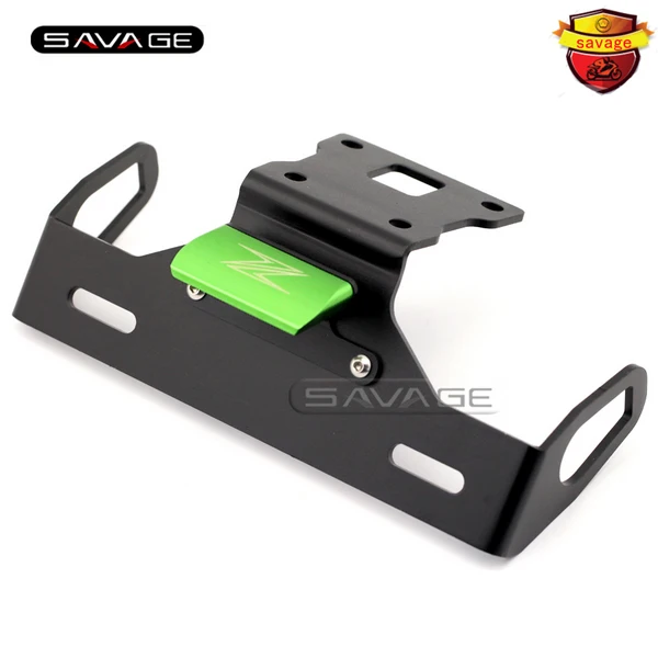 

For KAWASAKI Z125 2015-2016 Green Motorcycle Tail Tidy Fender Eliminator Registration License Plate Holder Bracket LED Light